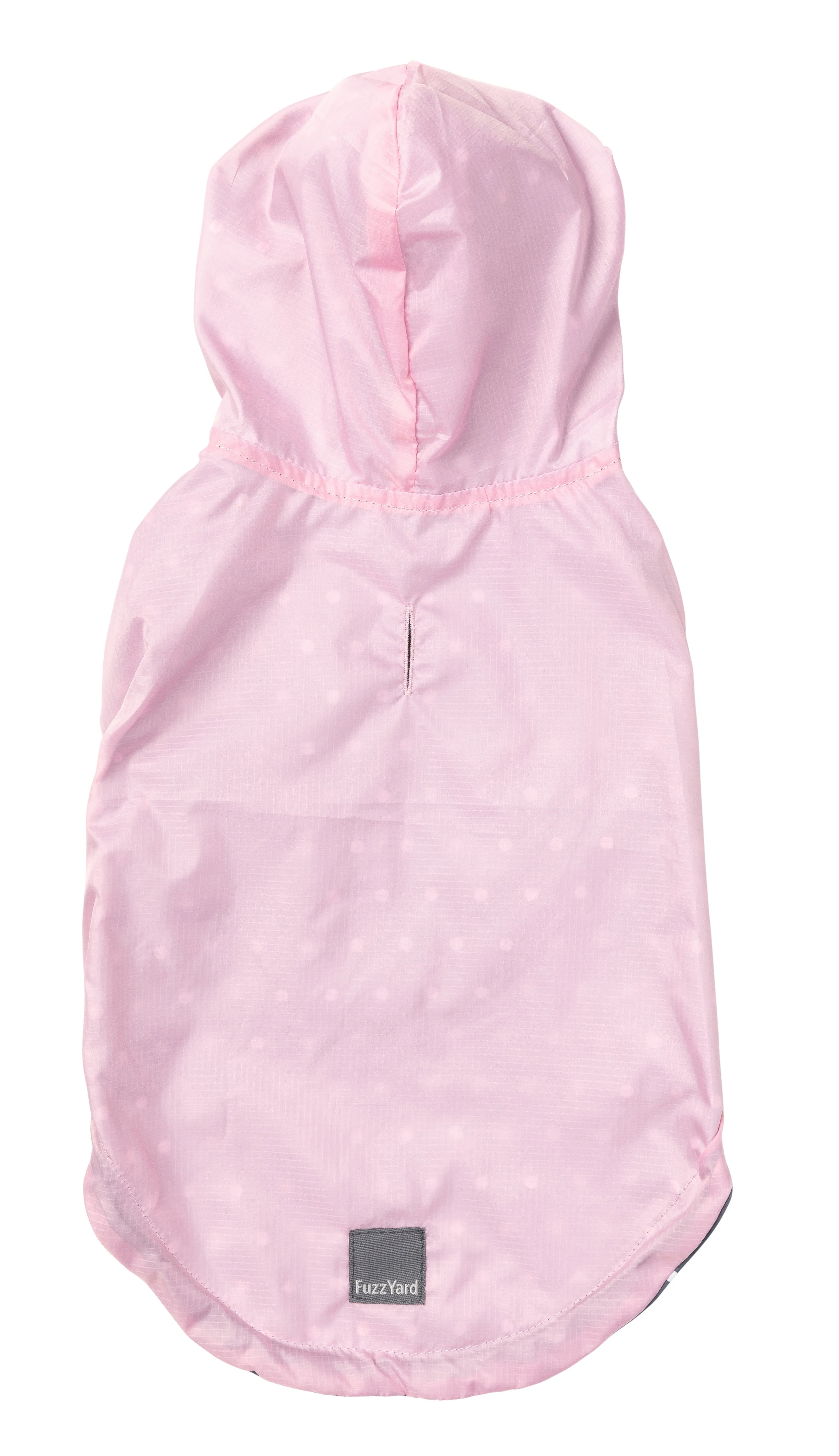 FuzzYard Flipside Dog Raincoat Pink