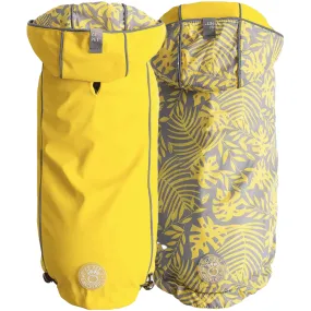 GF Pet Reversible Yellow Dog Rain Jacket