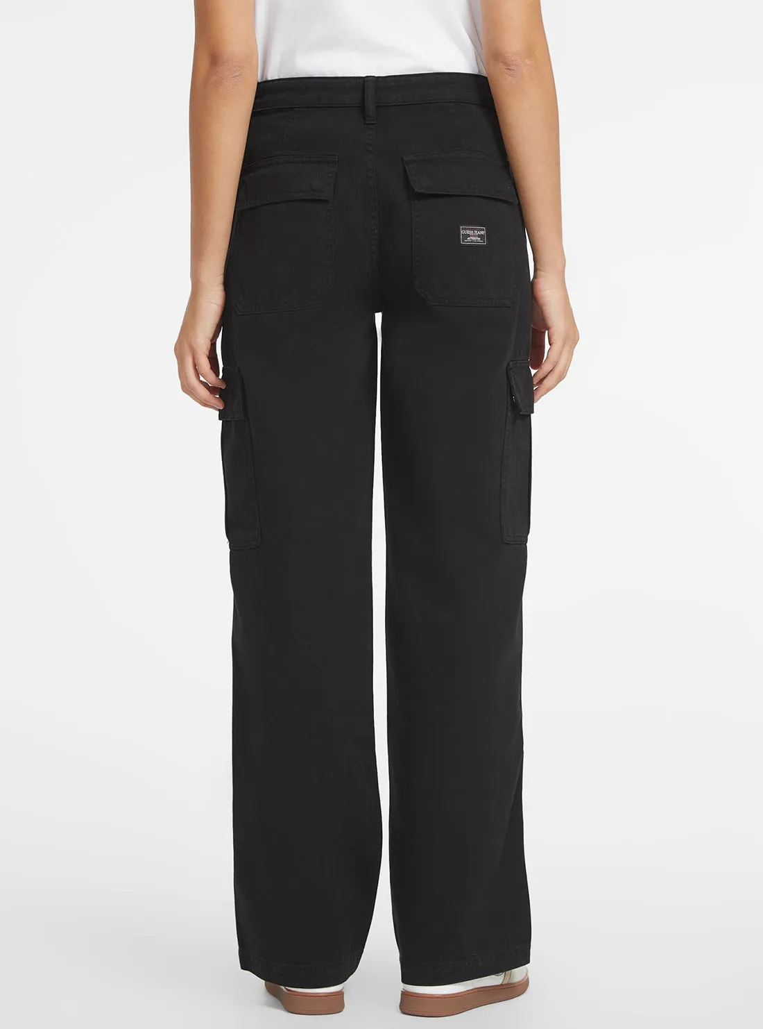 Guess Jeans Black Cargo Chino Pants