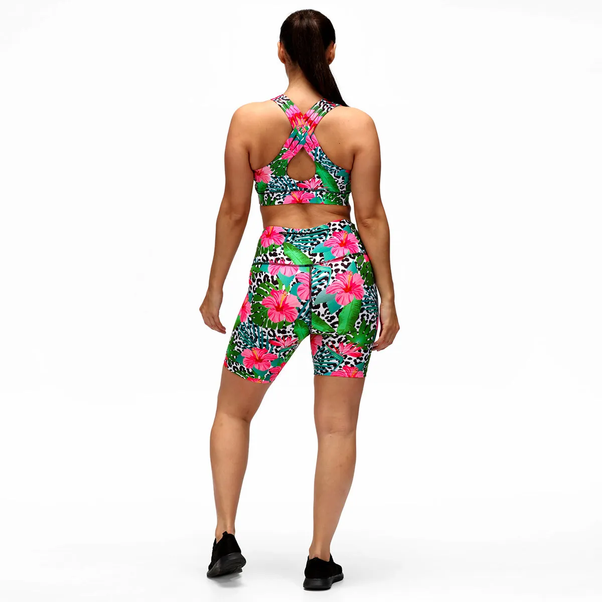 Hibiscus Running Shorts