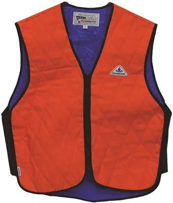 Hyperkewl Evaporative Cooling Vest Hi-Viz Orange Large 10 Per Case