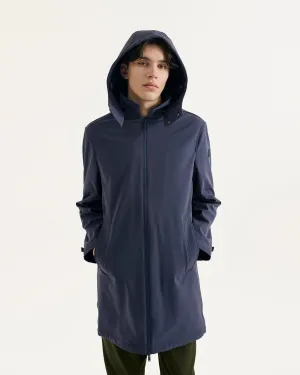 Imperméable à capuche amovible Marine Athenes 2.0