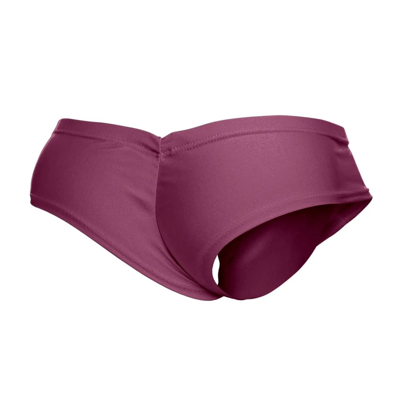 JUSTIN SIMON XSJ22 Cheek Briefs Color Wine