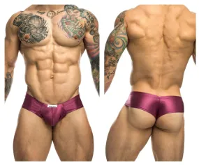 JUSTIN SIMON XSJ22 Cheek Briefs Color Wine