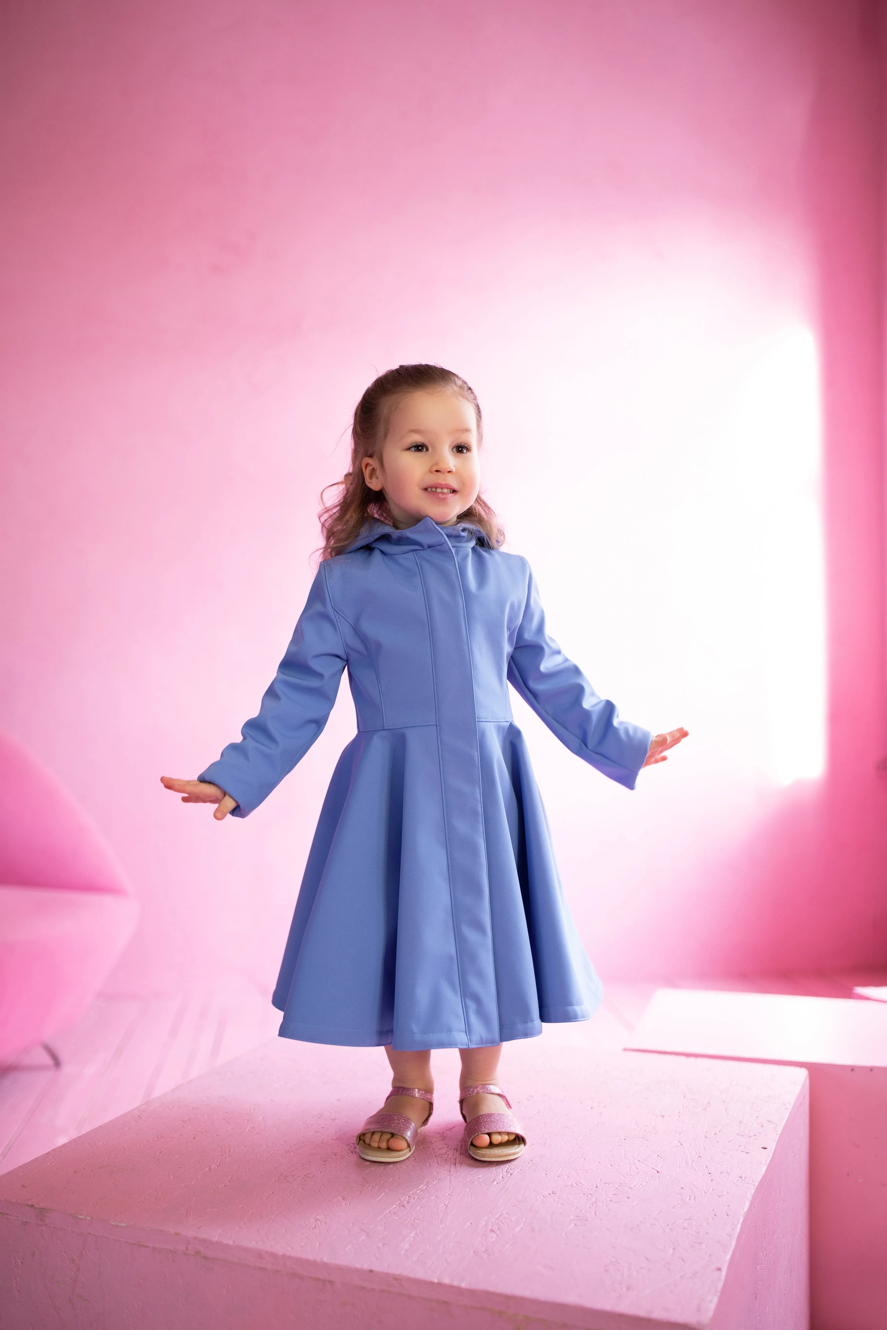 Kids' Blue Breeze Raincoat Blue