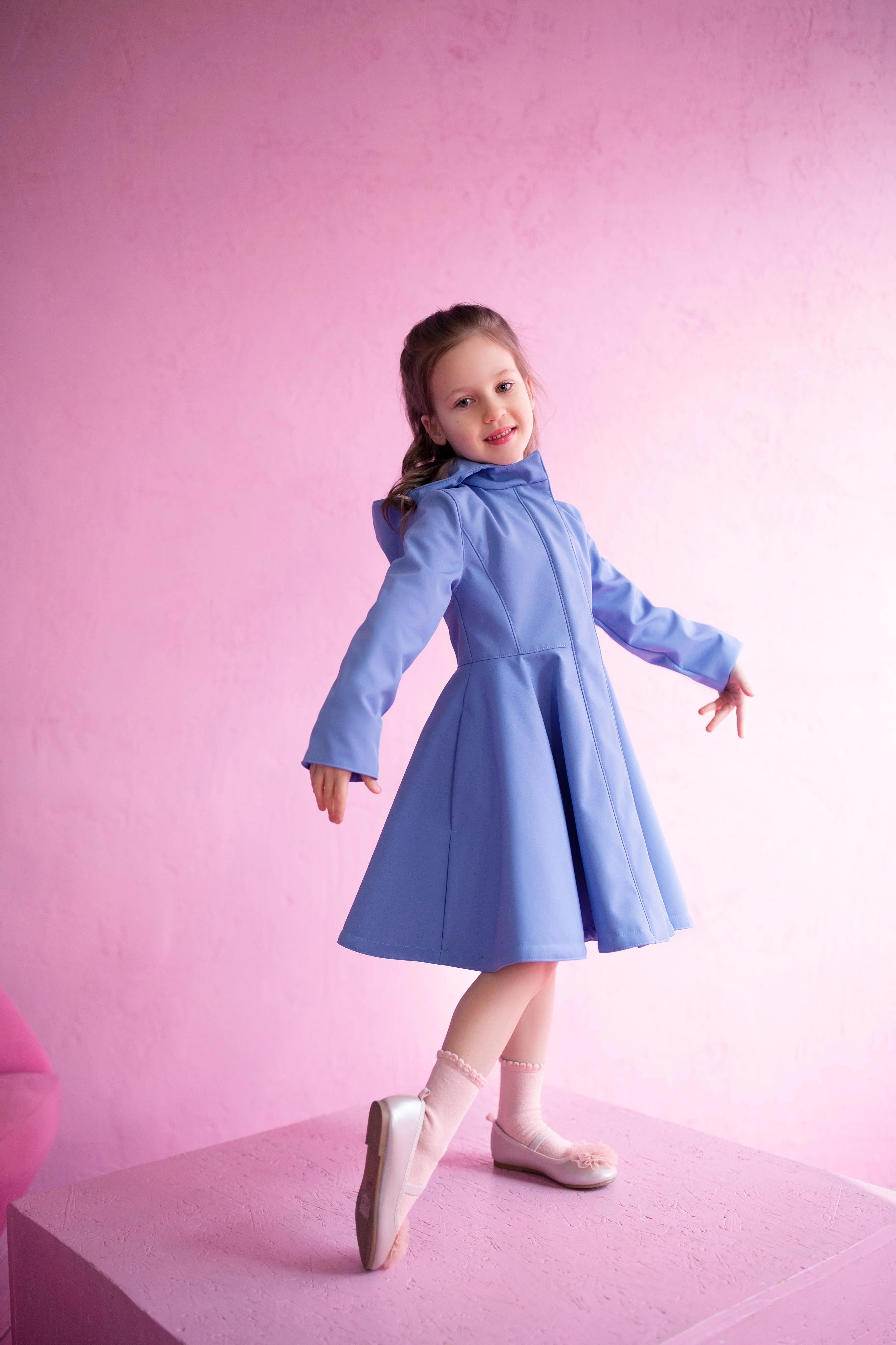 Kids' Blue Breeze Raincoat Blue