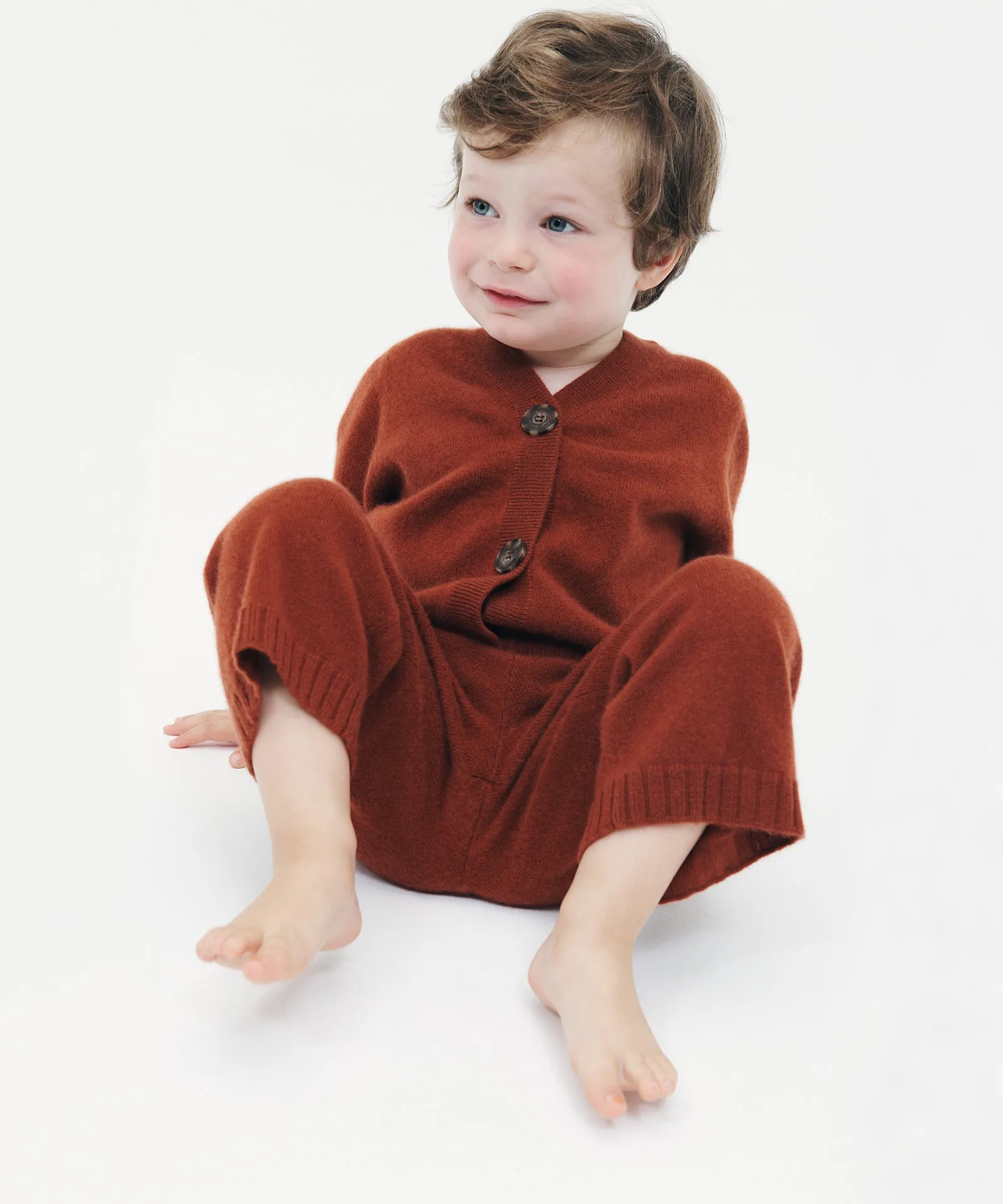 Kid's Cashmere Classic Cardigan