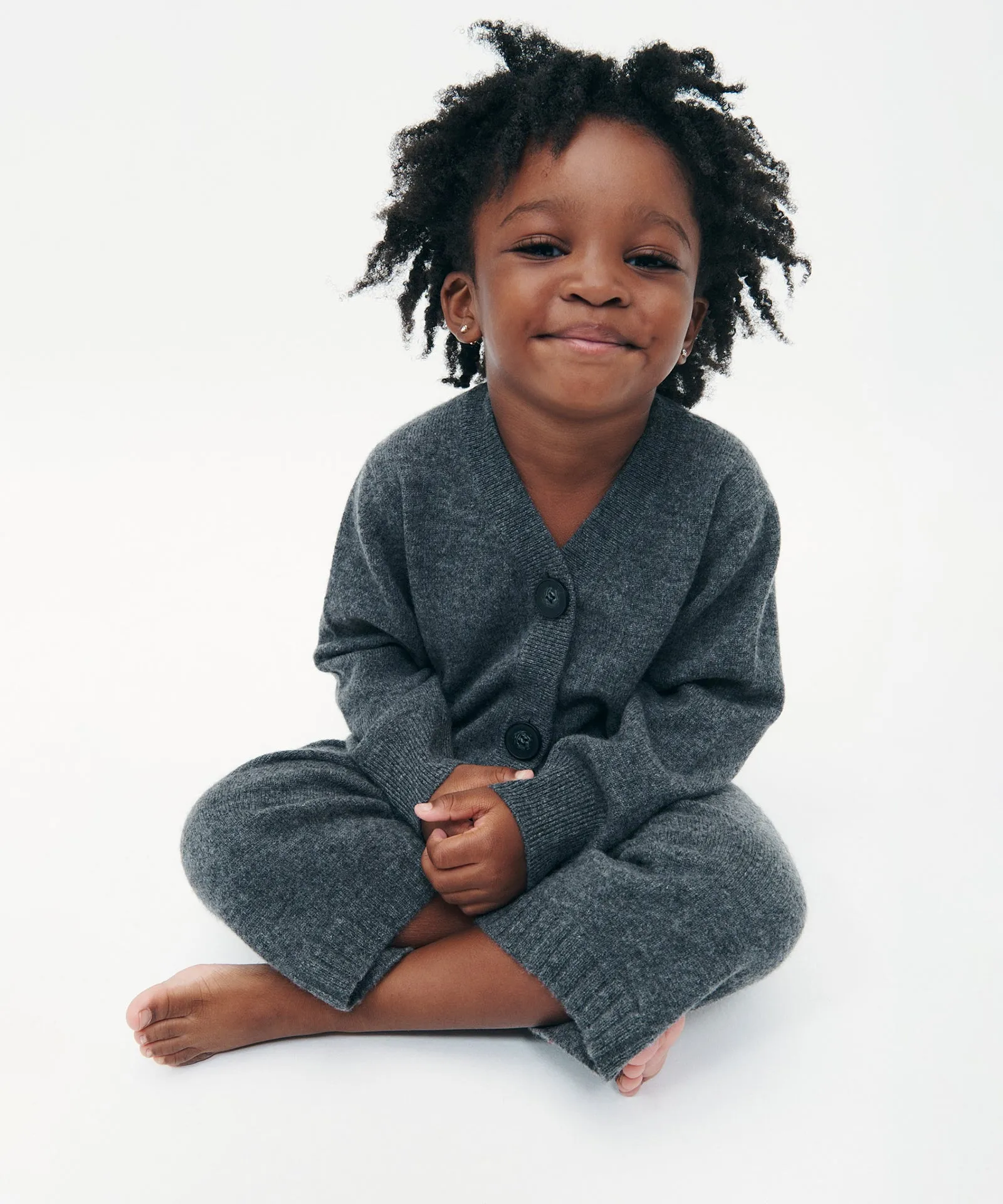 Kid's Cashmere Classic Cardigan