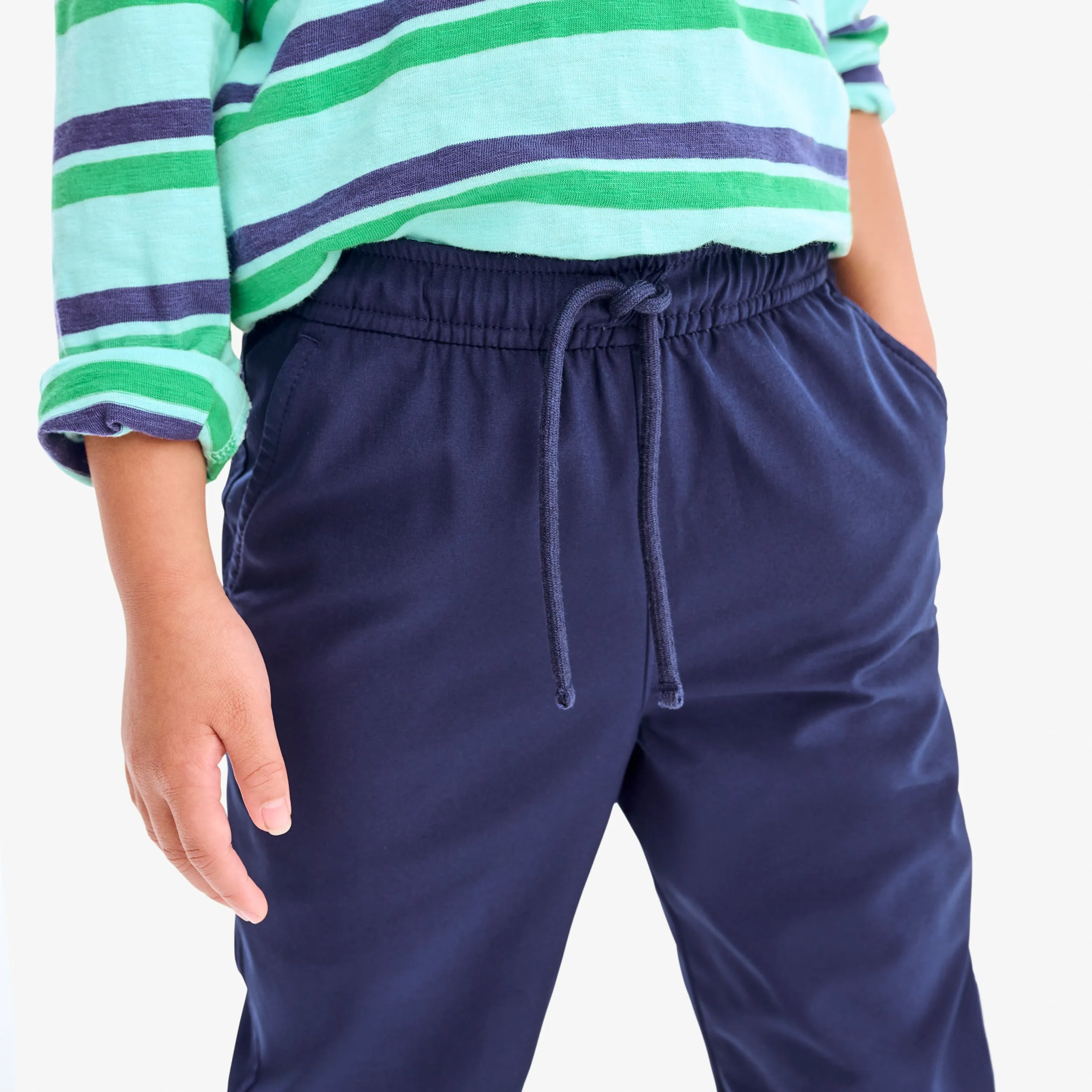 Kids StayCool stretch lined windbreaker pant