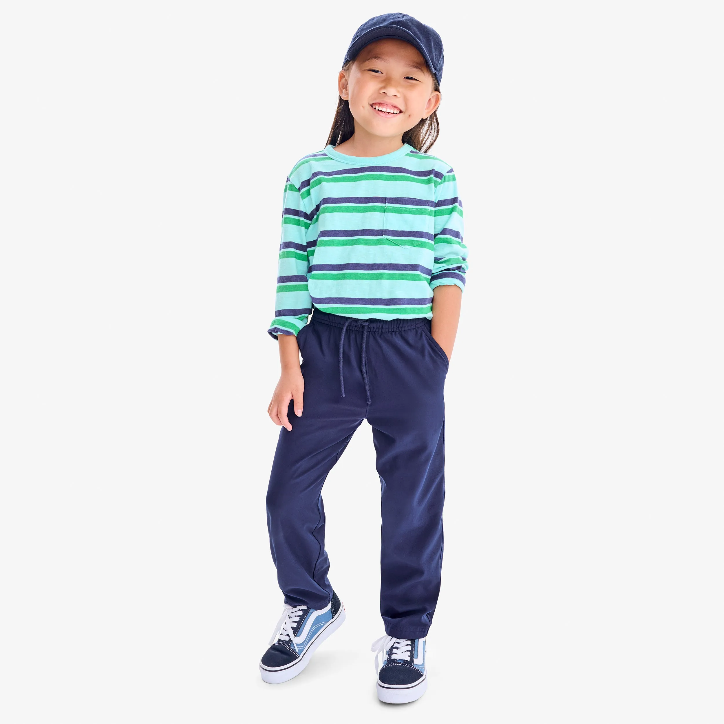 Kids StayCool stretch lined windbreaker pant