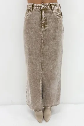 Kollins Skirt Sepia