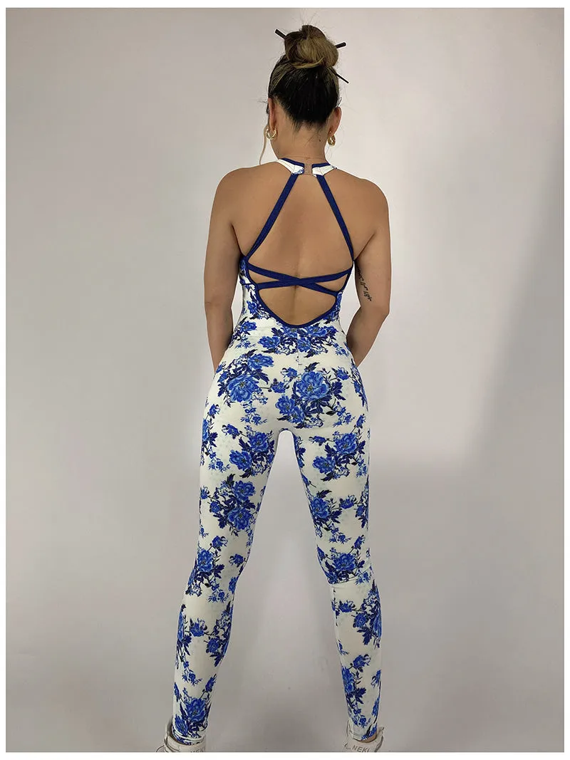 La Fitwear Jumpsuit Porcelaine