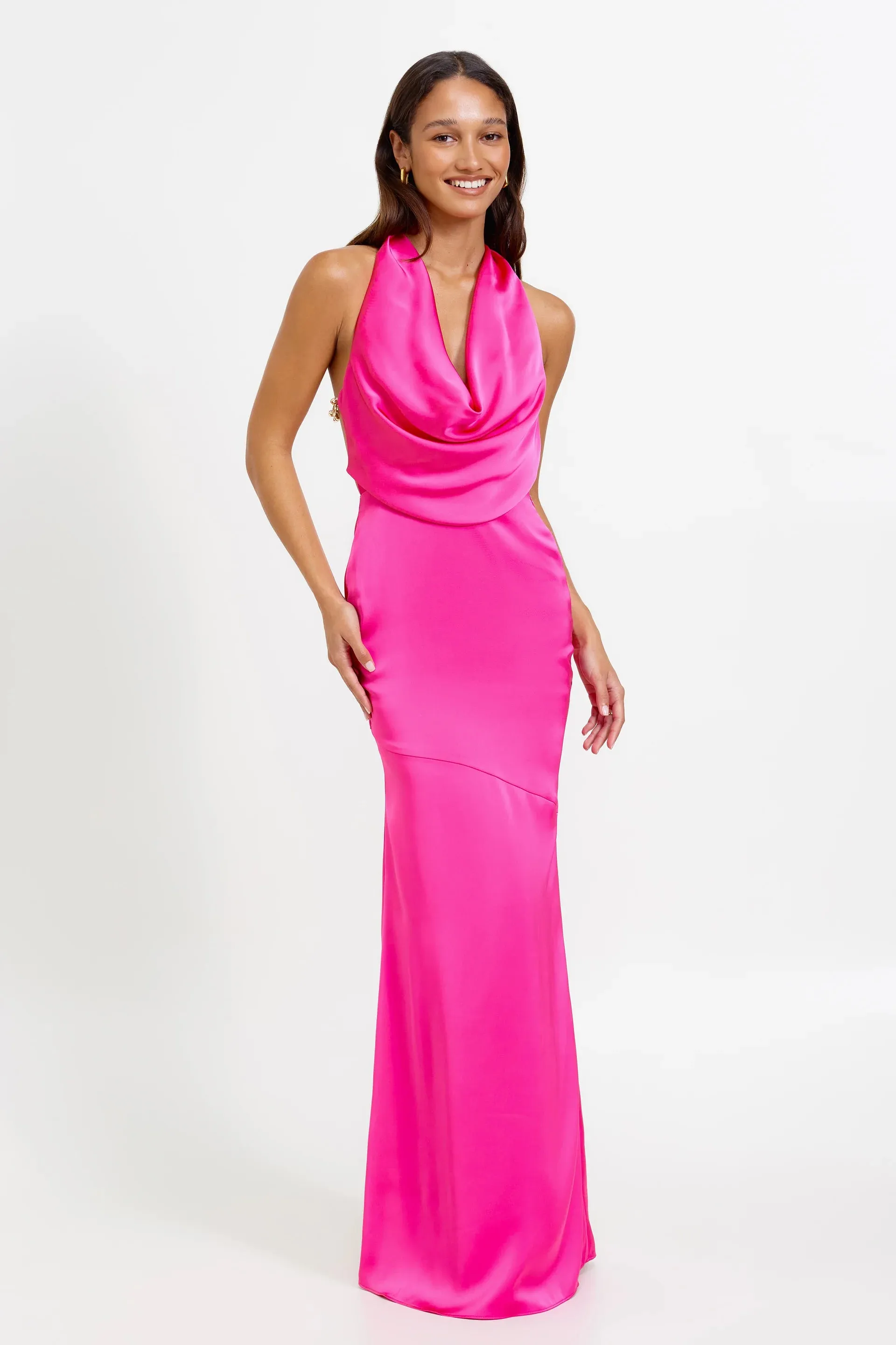 Lexi Silvana Dress - Hot Pink