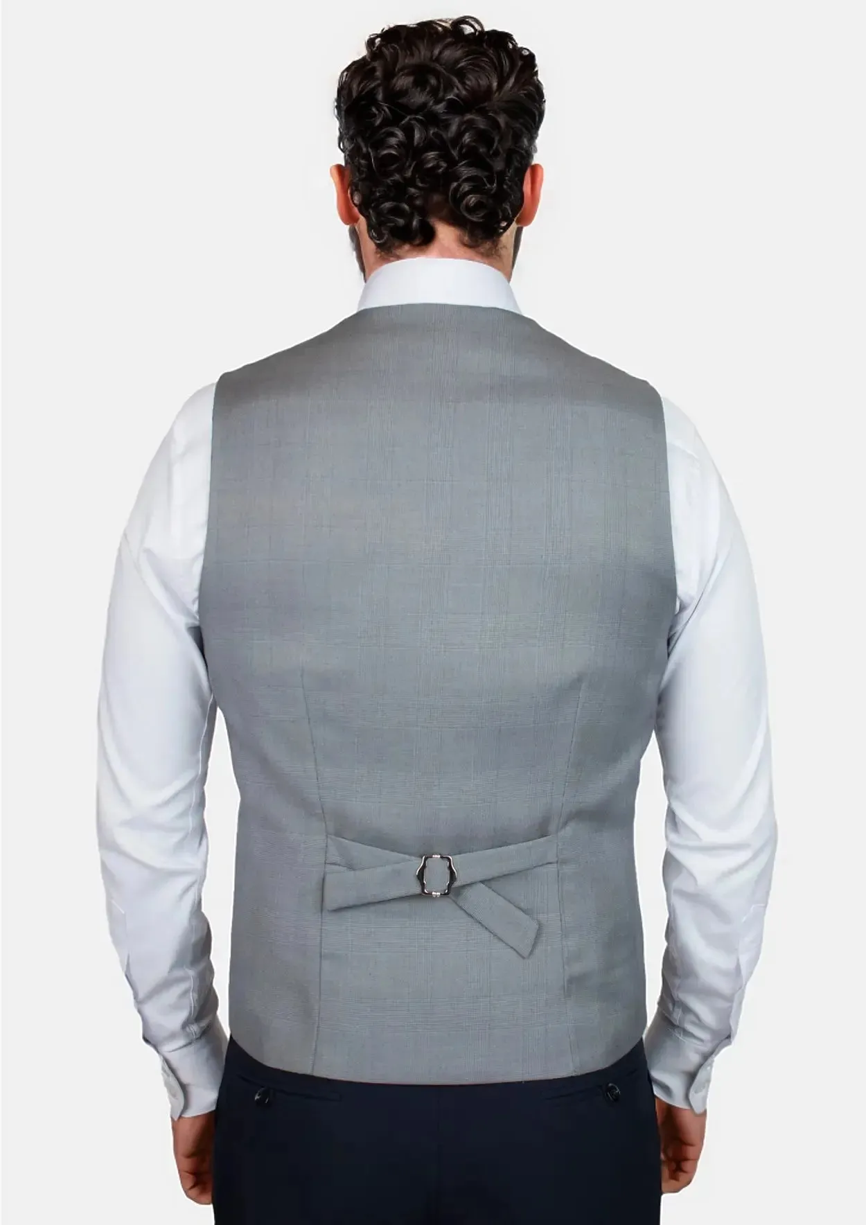 Light Grey Prince of Wales Vest