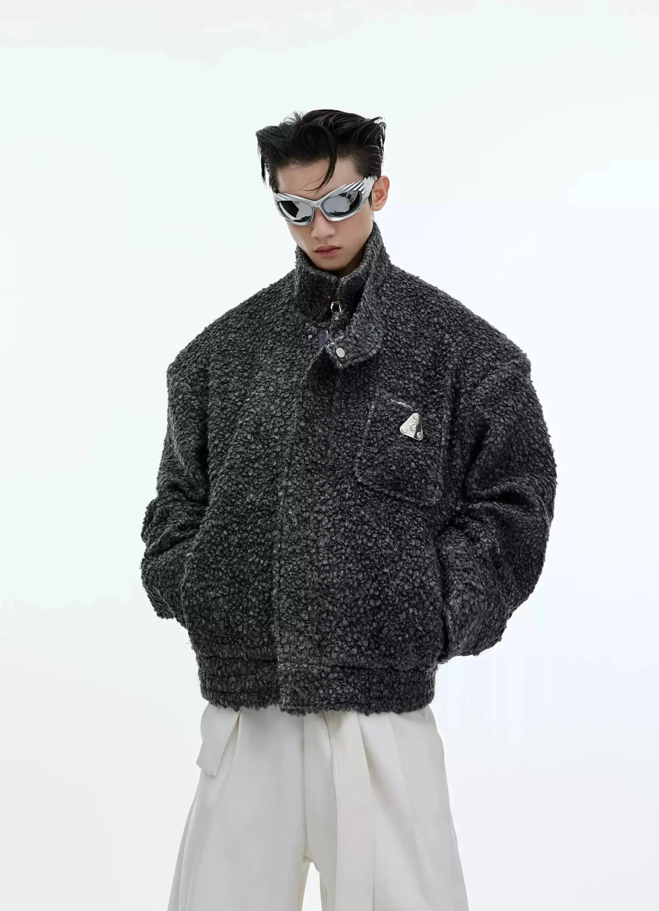 Loose Thick Sherpa Jacket