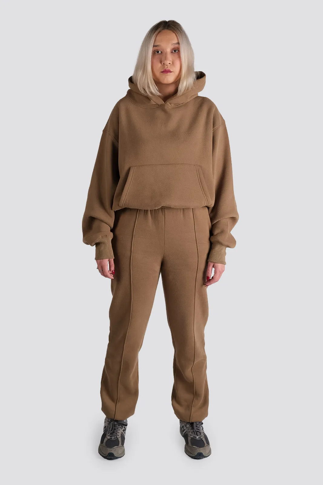 Lunge Fleece Jogger - Walnut