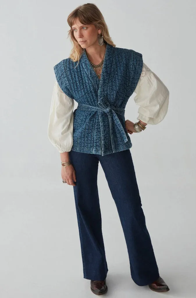 Maison Hotel Elsa Jacket in Blue Moon