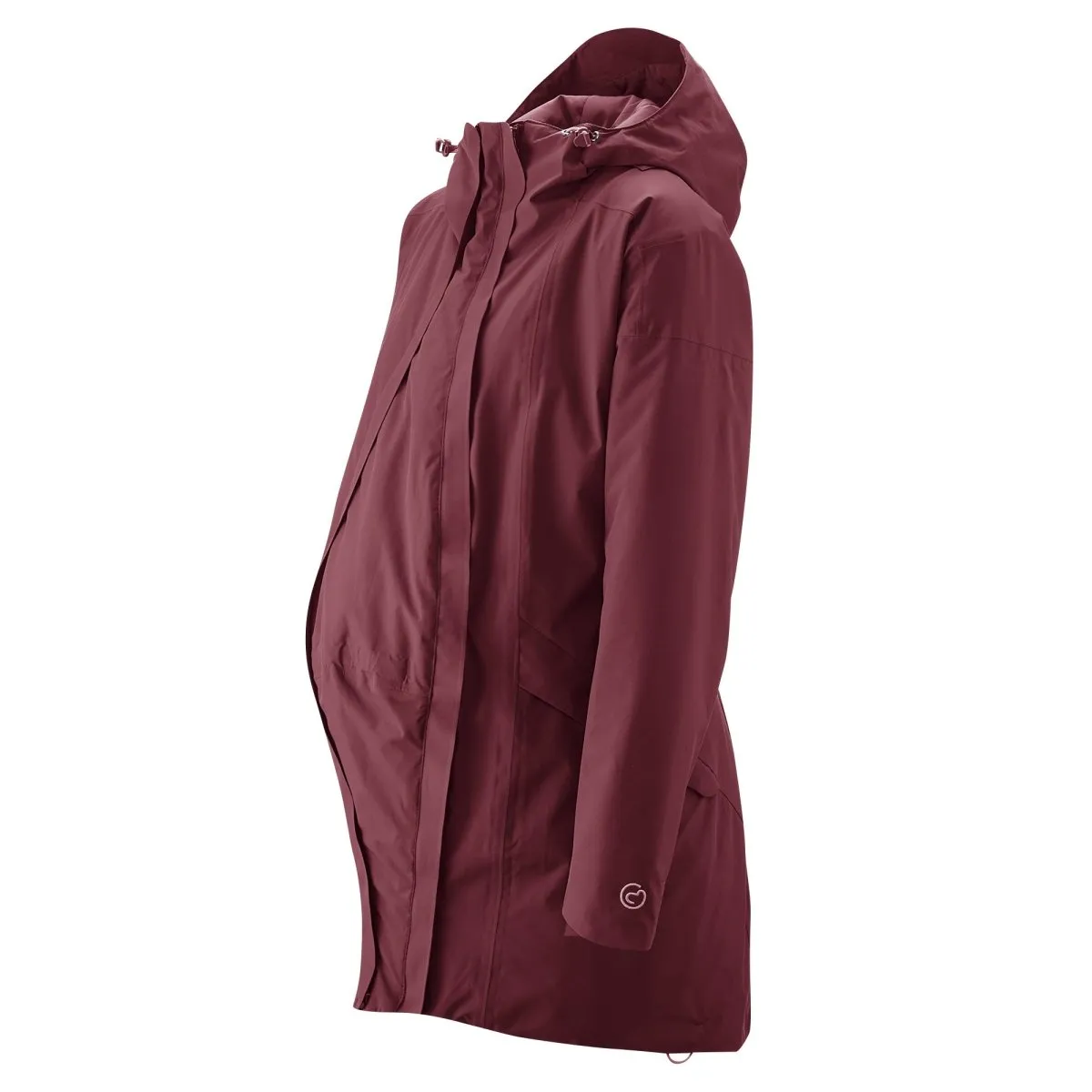 Mamalila WinterWander Babywearing Parka Berry Pink