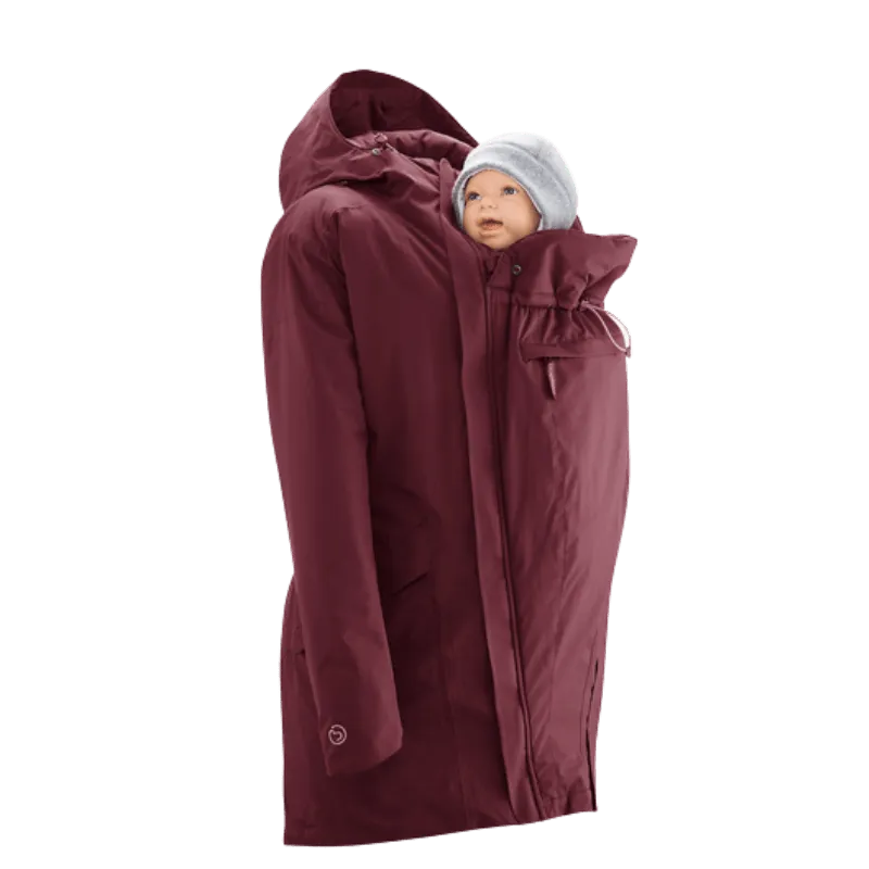 Mamalila WinterWander Babywearing Parka Berry Pink