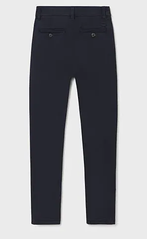 Mayoral - Navy Basic Chino Pants