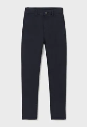 Mayoral - Navy Basic Chino Pants