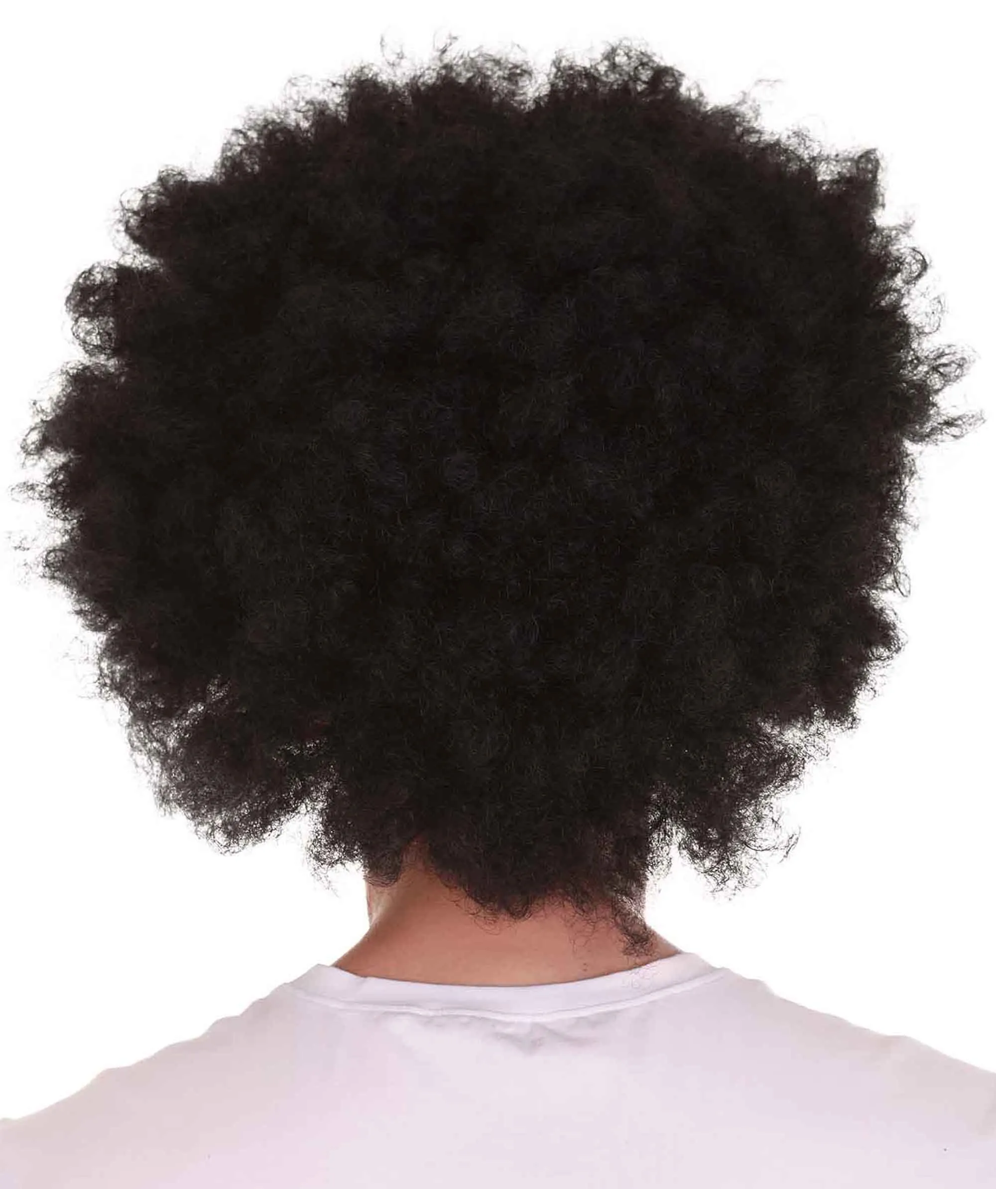 Men Disco Afro Wig | Jumbo Cosplay Halloween Wig | Premium Breathable Capless Cap