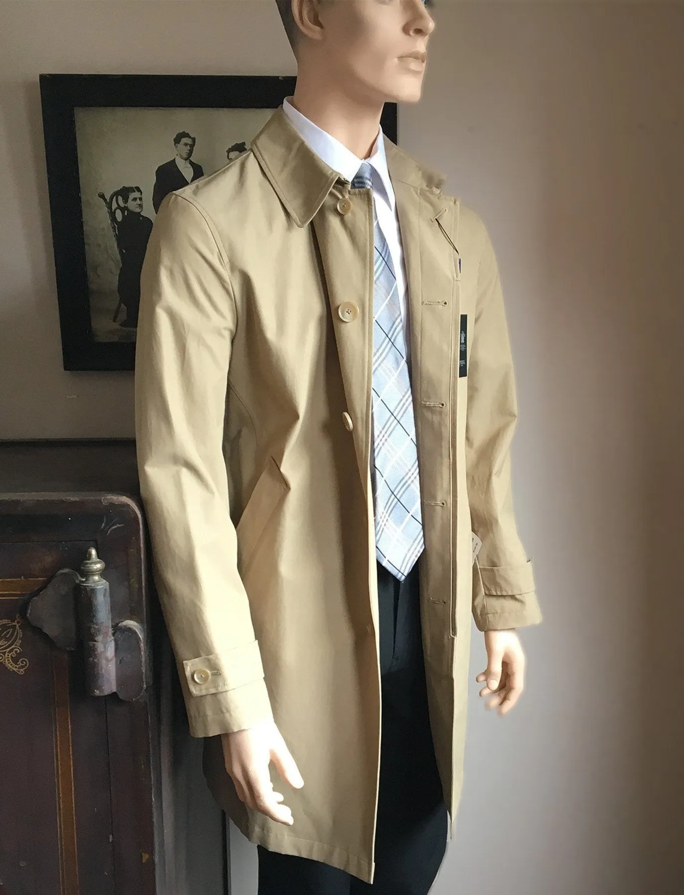 Men's Austin Reed | Athames | Raincoat | British Khaki