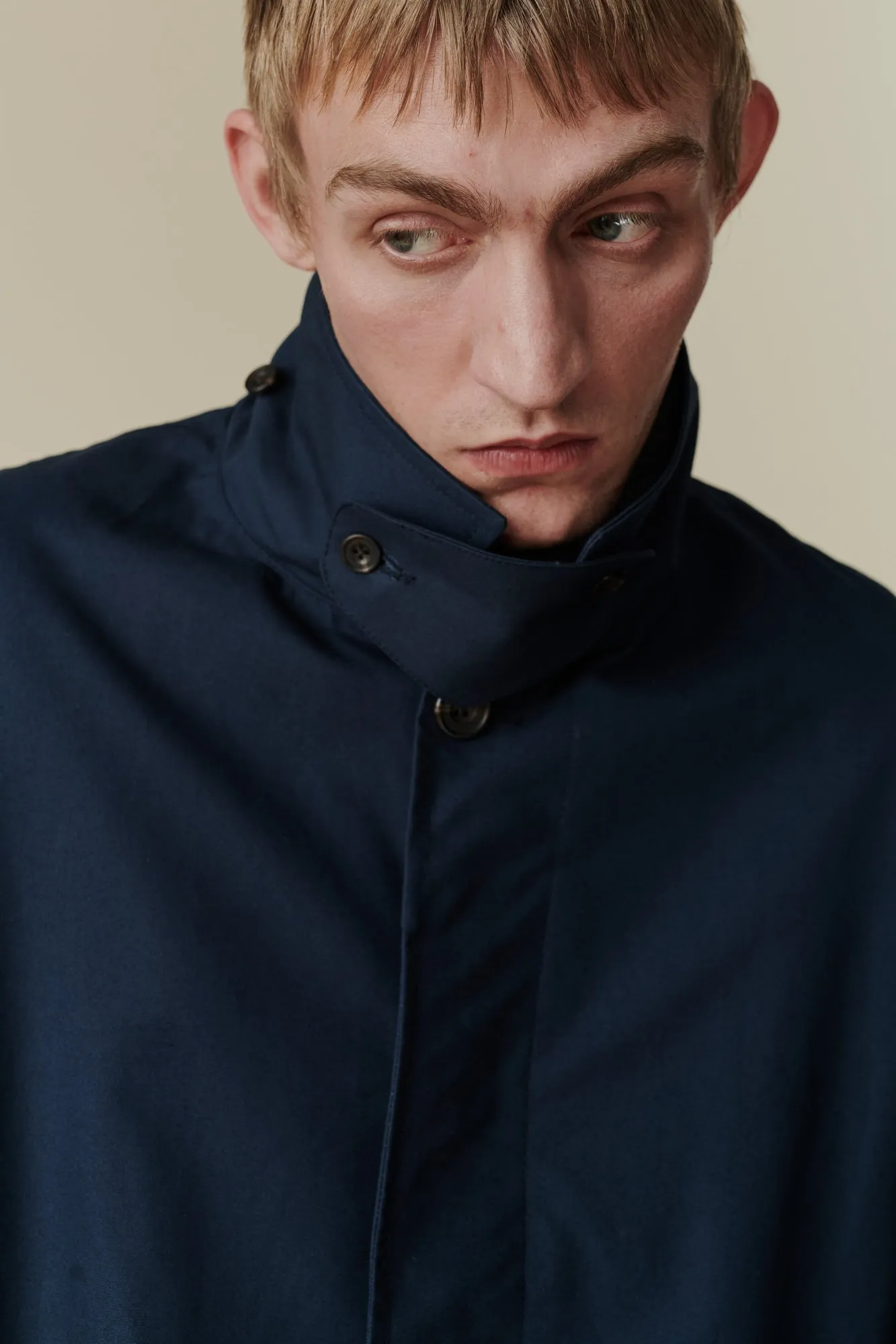 Men's Raincoat - Navy