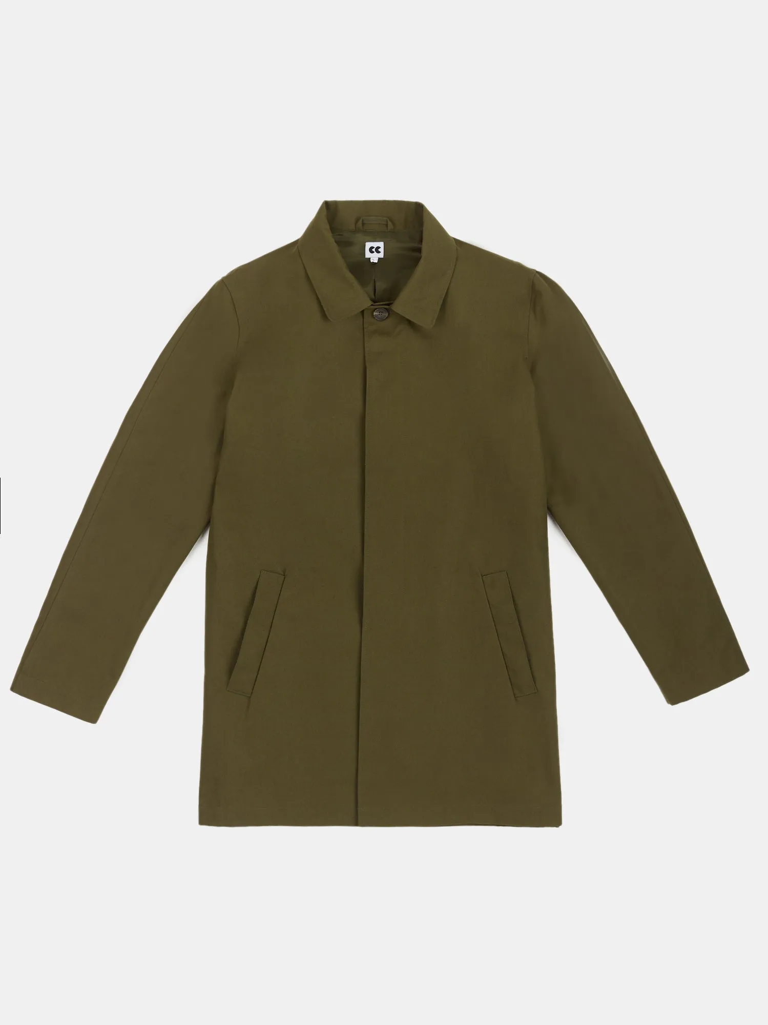 Men's Raincoat - Olive