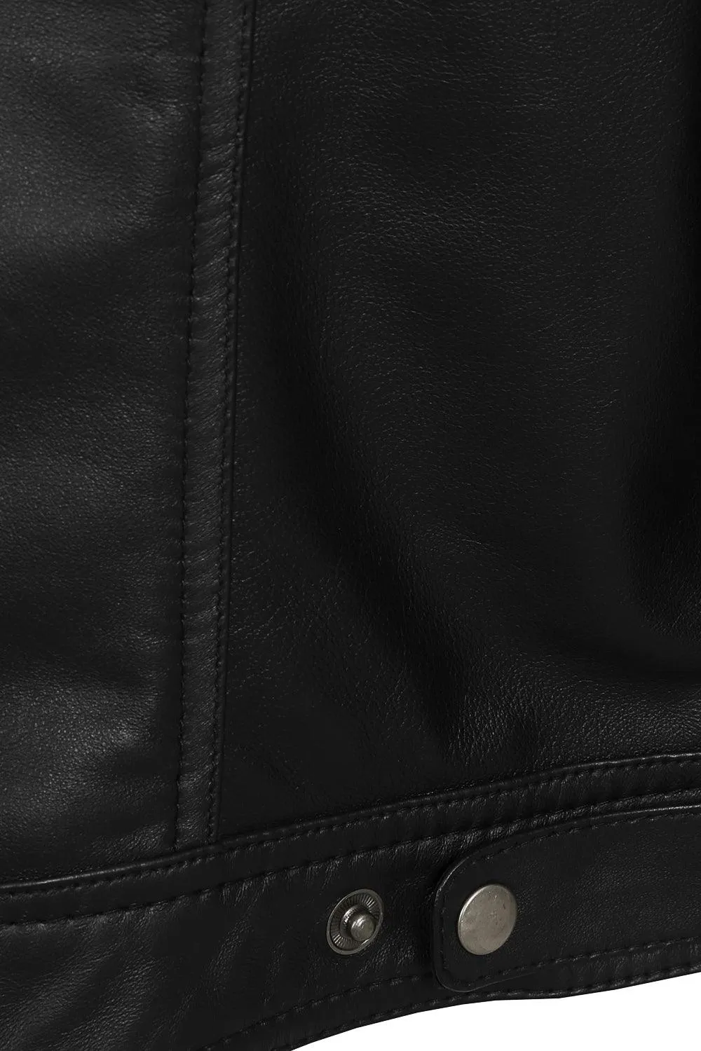 Men's Smart Classic Genuine Leather Jacket - 'NEIL' Rock2