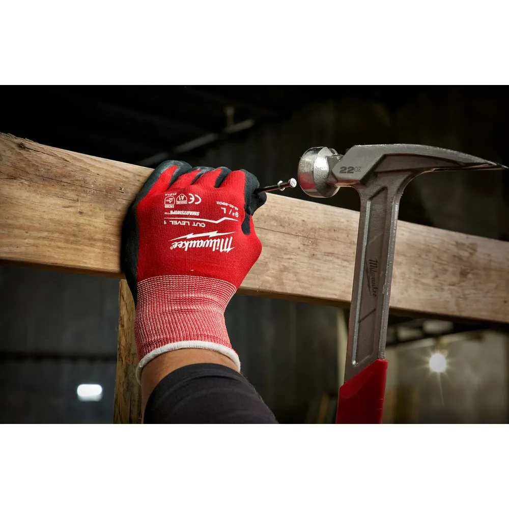 Milwaukee 48-22-8904B 12PK Cut 1 Dipped Gloves – XXL [A1]