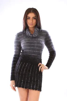 Mohair Striped Dress