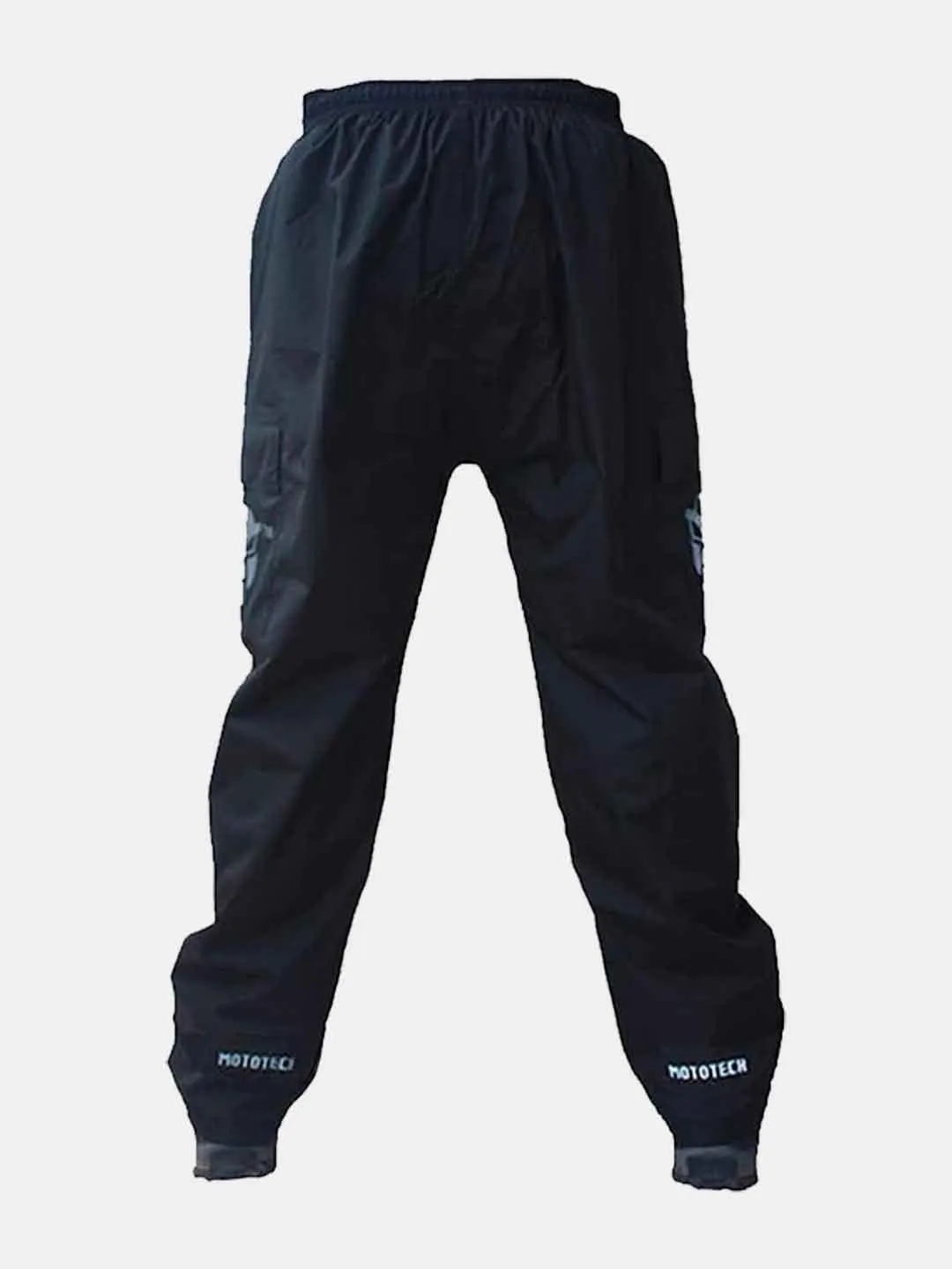 Mototech Hurricane Rain Overtrousers- Black