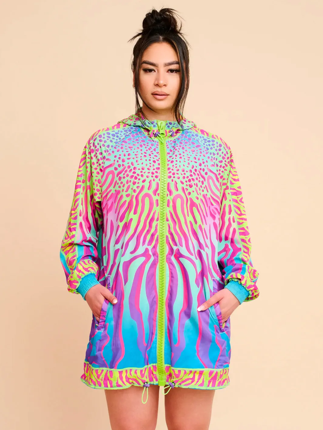 NEON FLUX RAIN JACKET