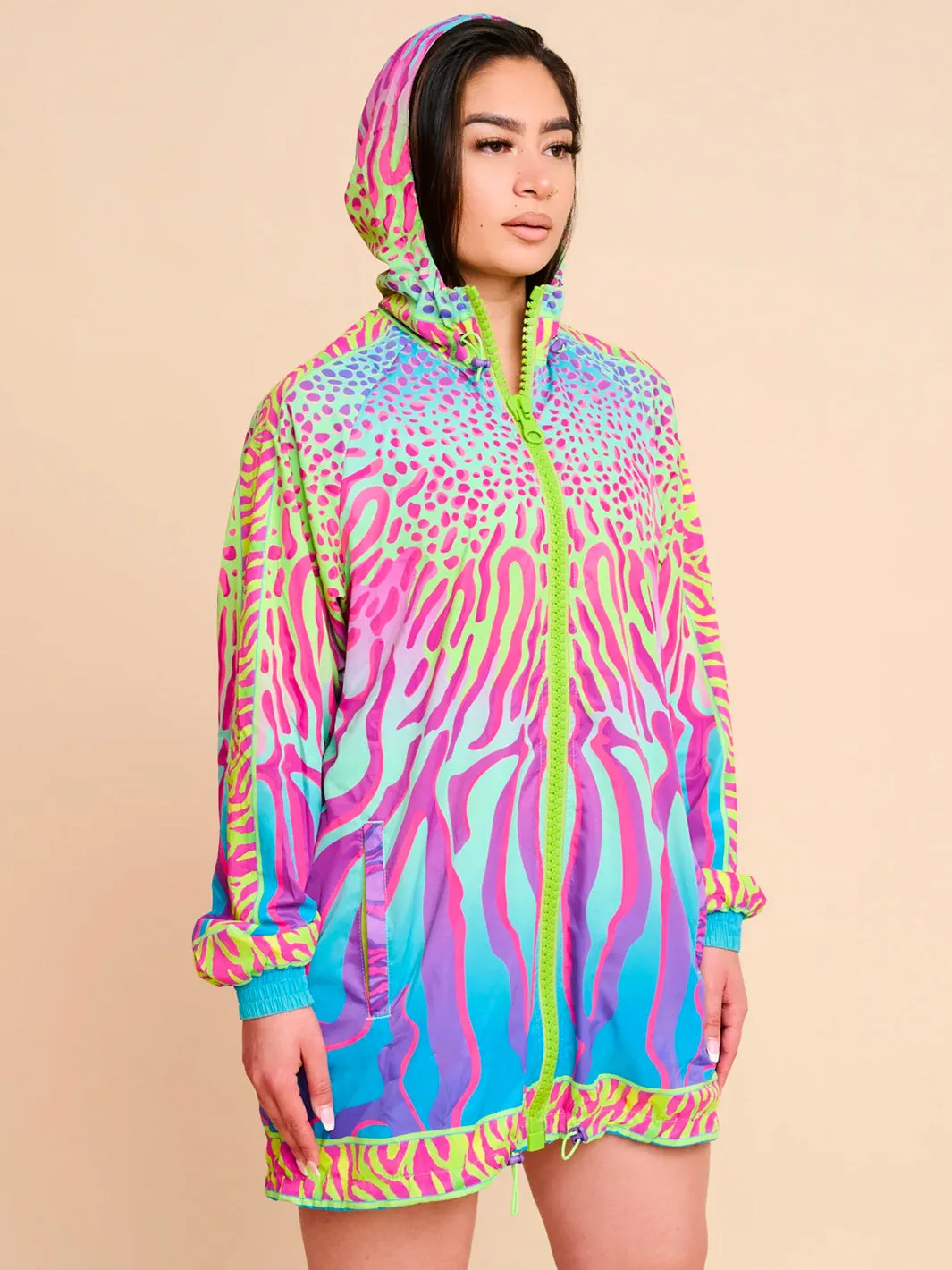 NEON FLUX RAIN JACKET