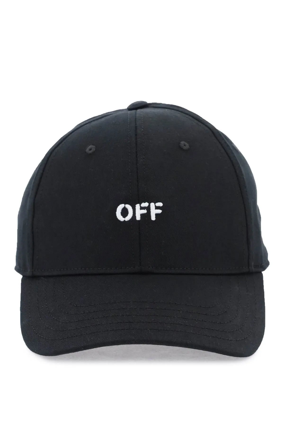 Off-white baseball cap with logo