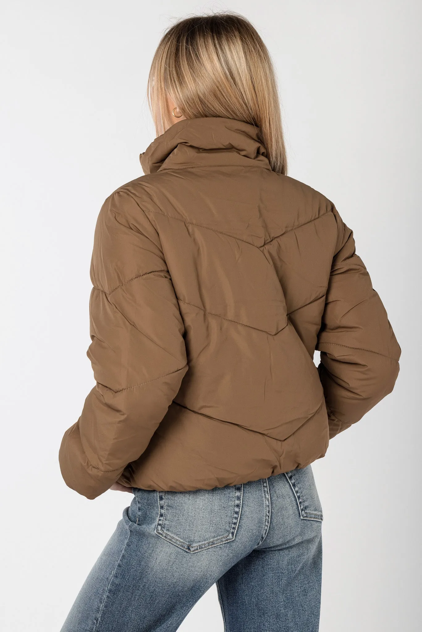 ONLY Maggi Solid Short Puffer