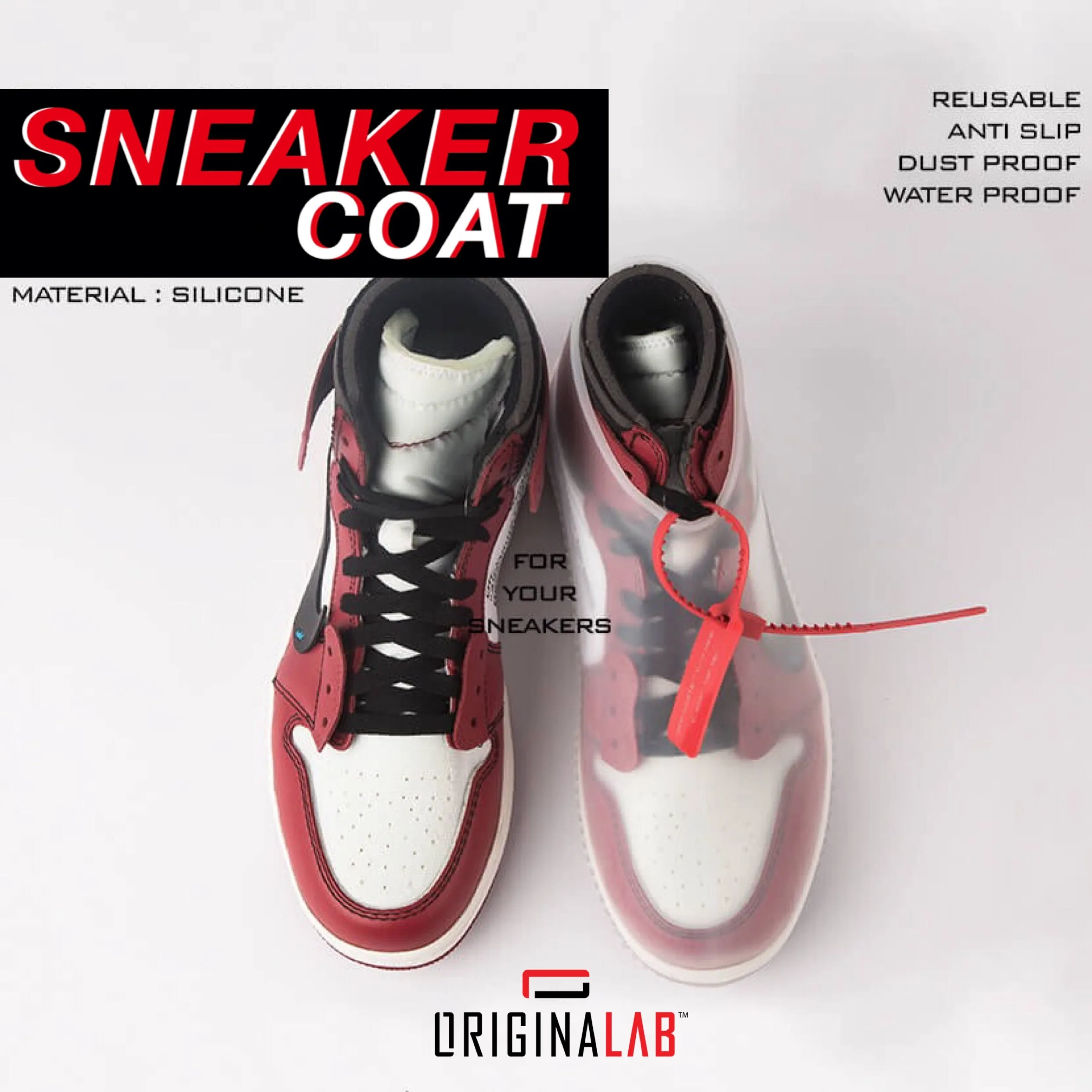 ORIGINALAB Sneaker Silicone Coat Frost White