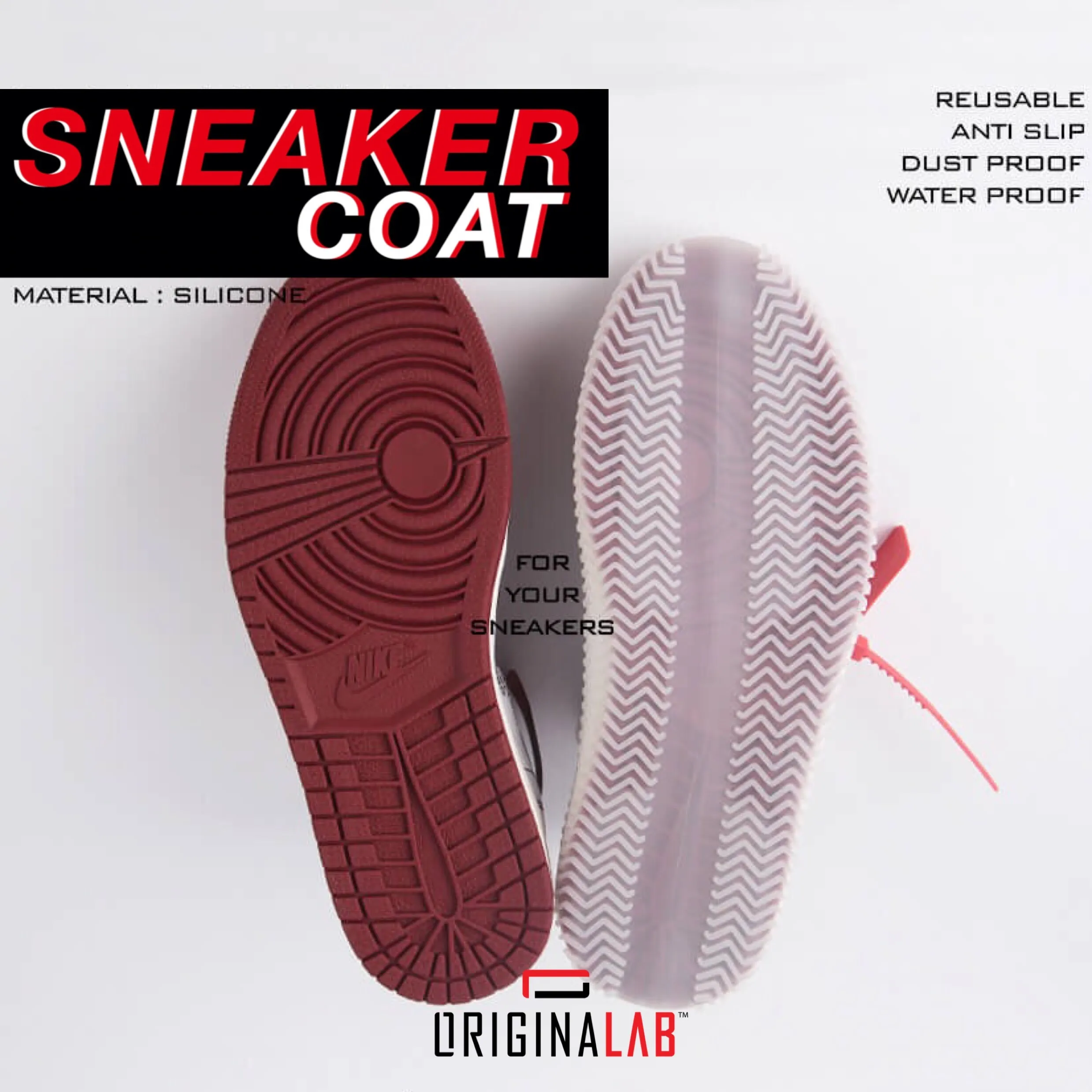 ORIGINALAB Sneaker Silicone Coat Frost White