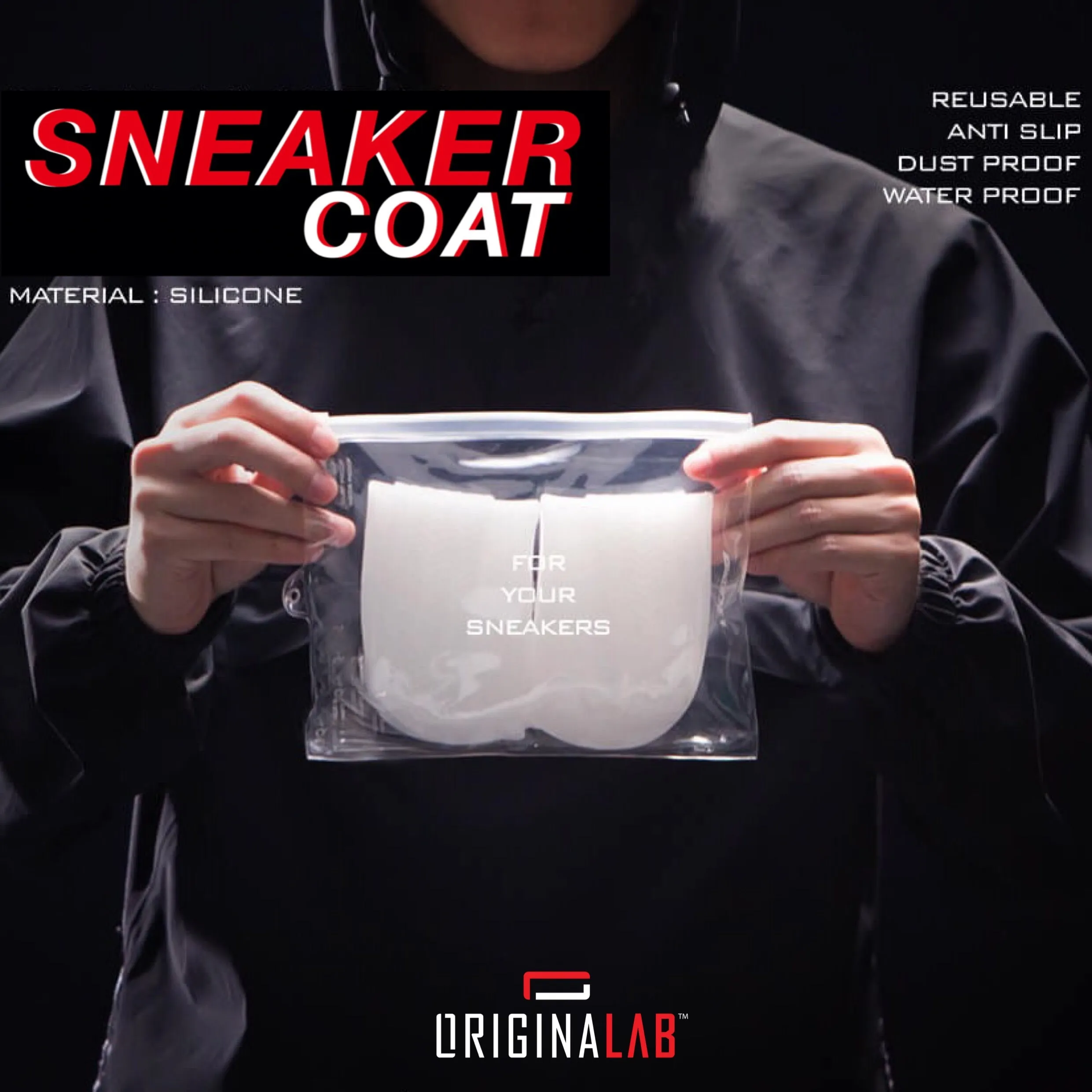 ORIGINALAB Sneaker Silicone Coat Frost White