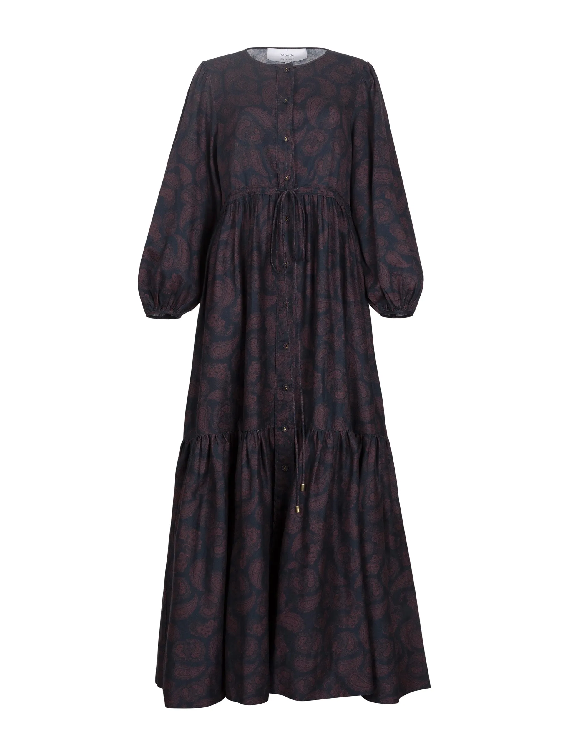 Paisley Catherine twill dress