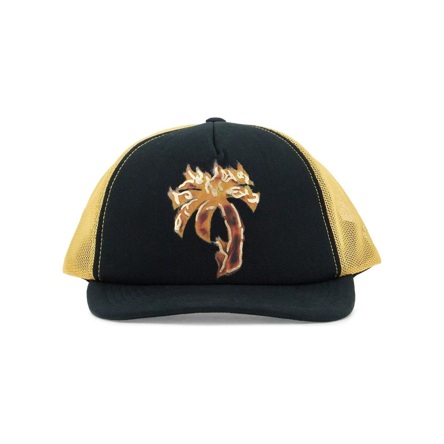 Palm Angels "burning palm trucker hat