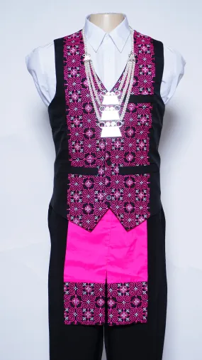 Pink Qwj Vest