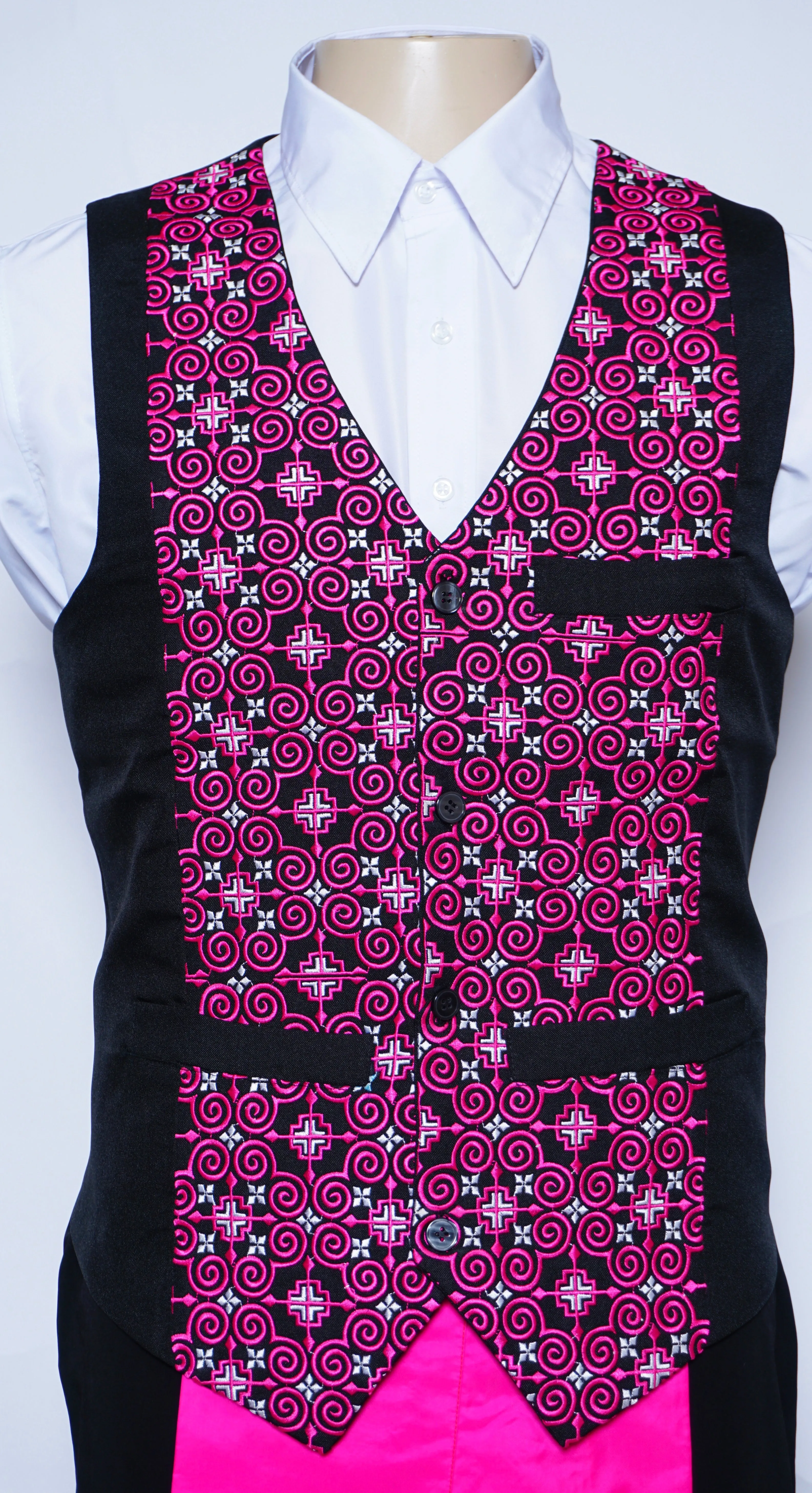 Pink Qwj Vest