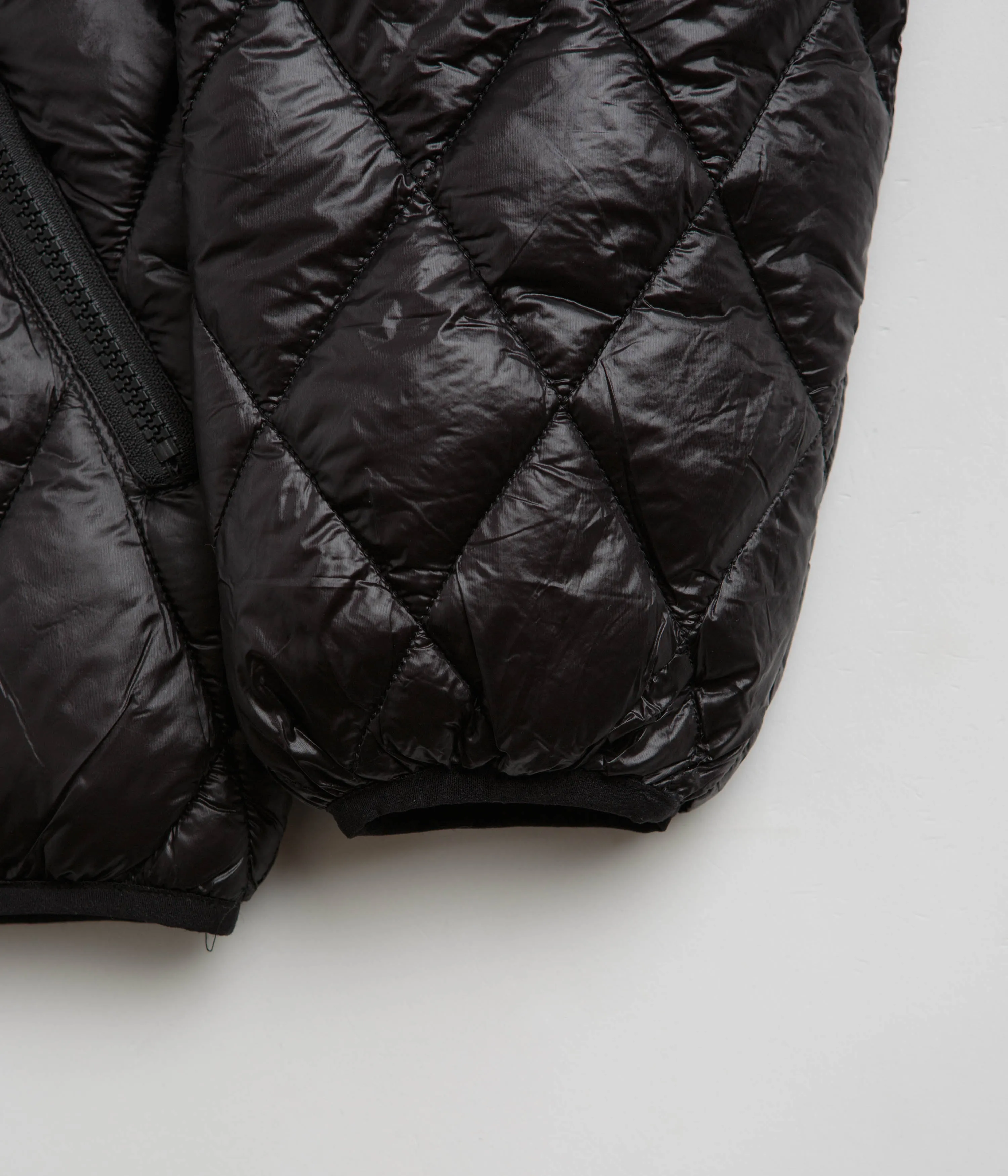 Pop Trading Company Quilted Reversible Jacket - Black