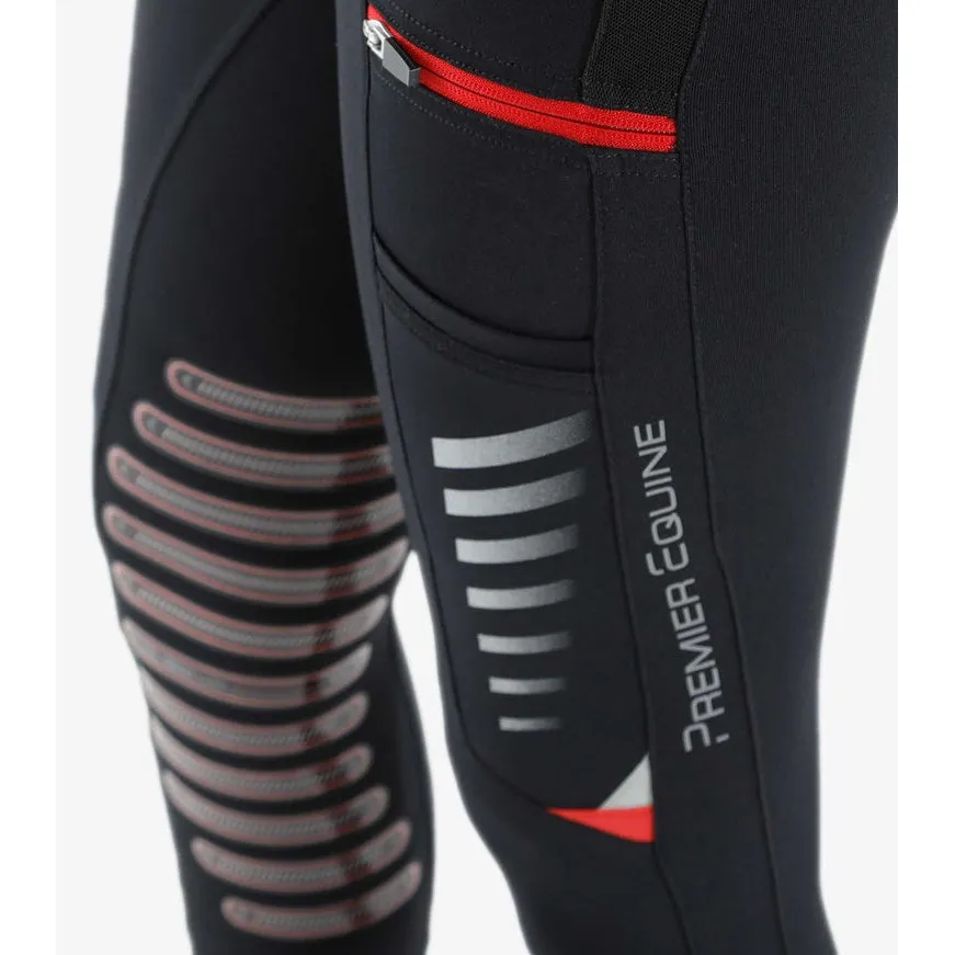 Premier Equine Rexa Gel Knee Pull On Riding Tights