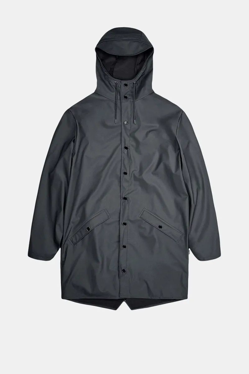 Rains Long Jacket (Slate)