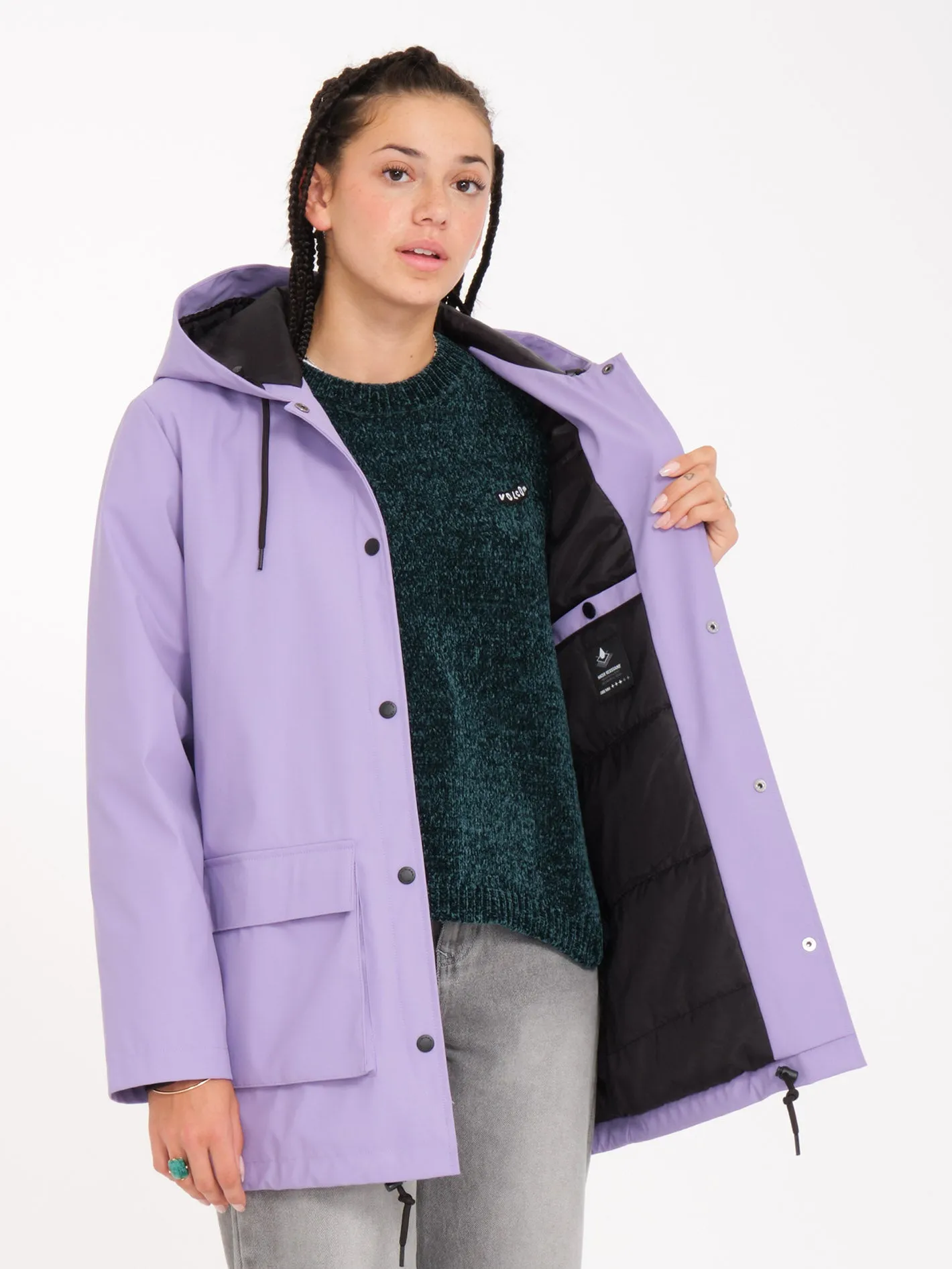 Rainsity Coat - PAISLEY PURPLE