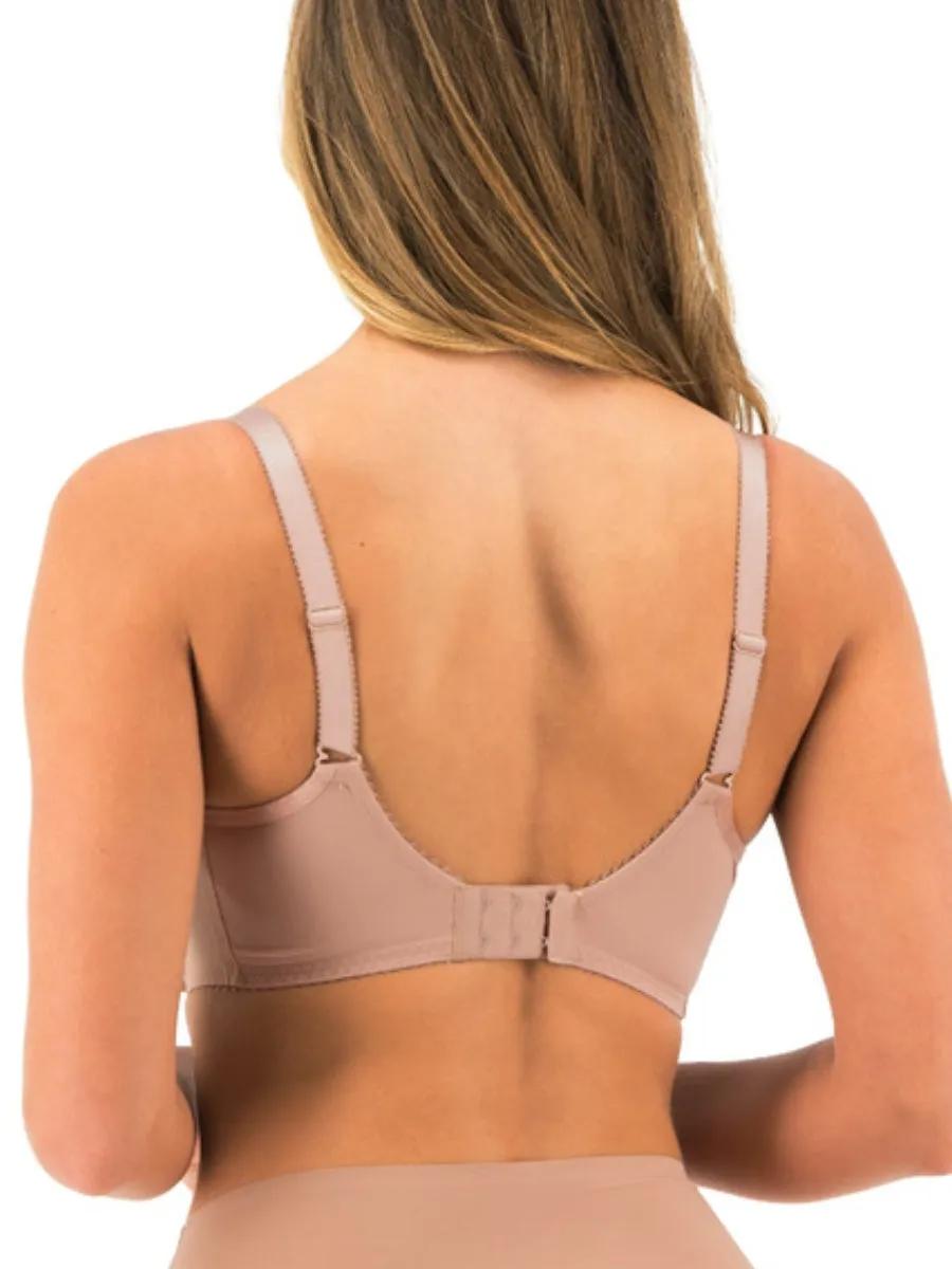 Rebecca Essentials Moulded Spacer Bra - Cafe Au Lait