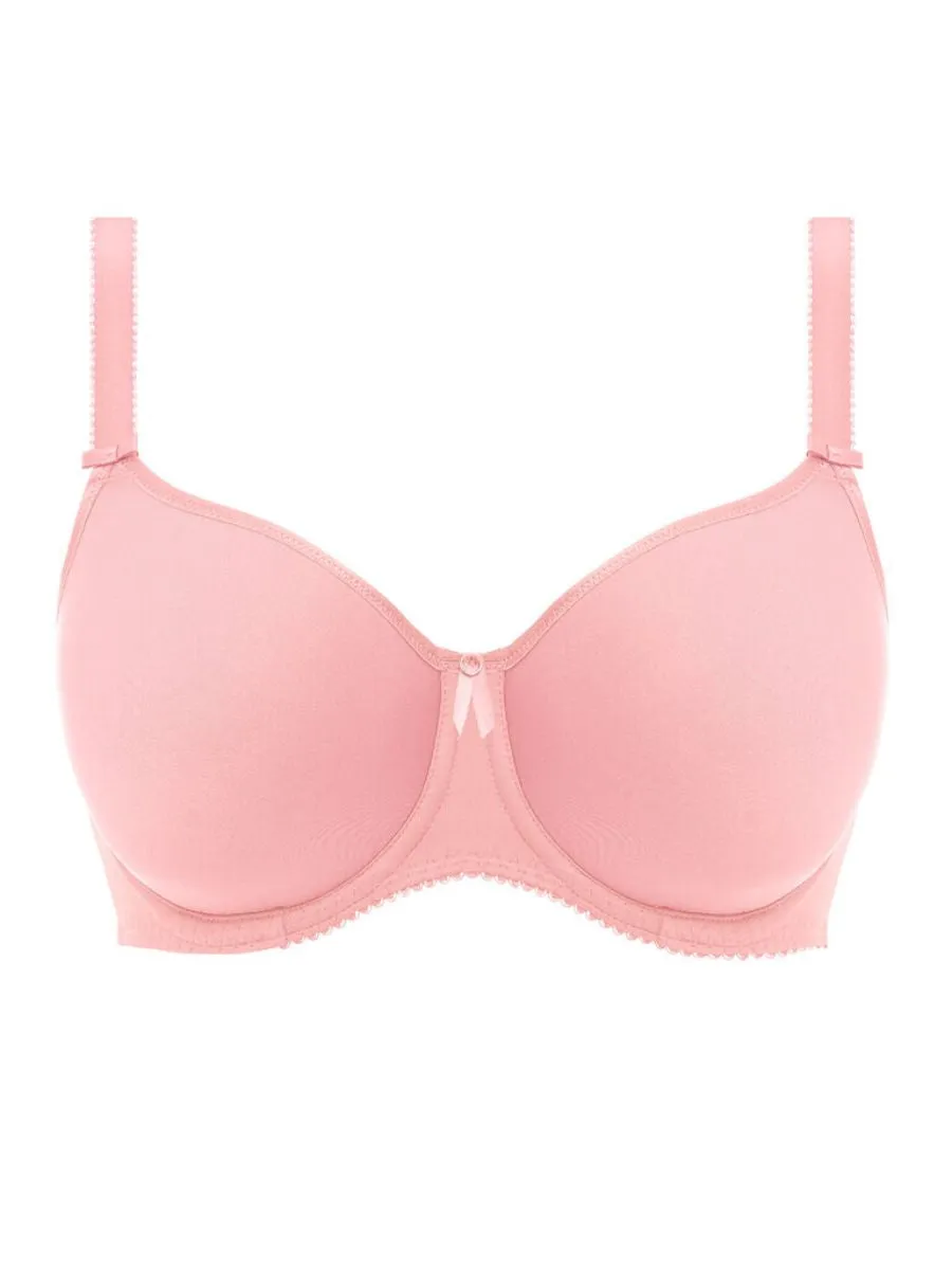 Rebecca Essentials Moulded Spacer Bra - Coral